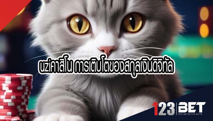 uziคาสิโน การเติบโตของสกุลเงินดิจิทัล