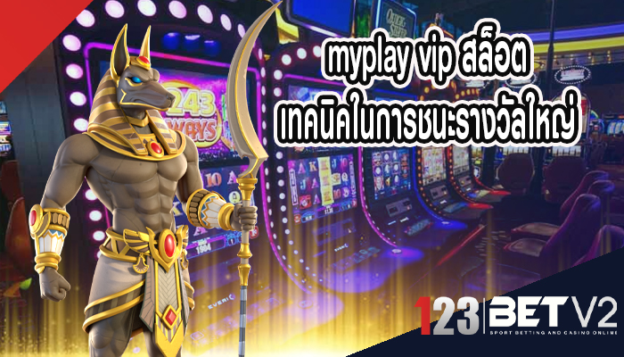 myplay vip สล็อต เทคนิคในการชนะรางวัลใหญ่